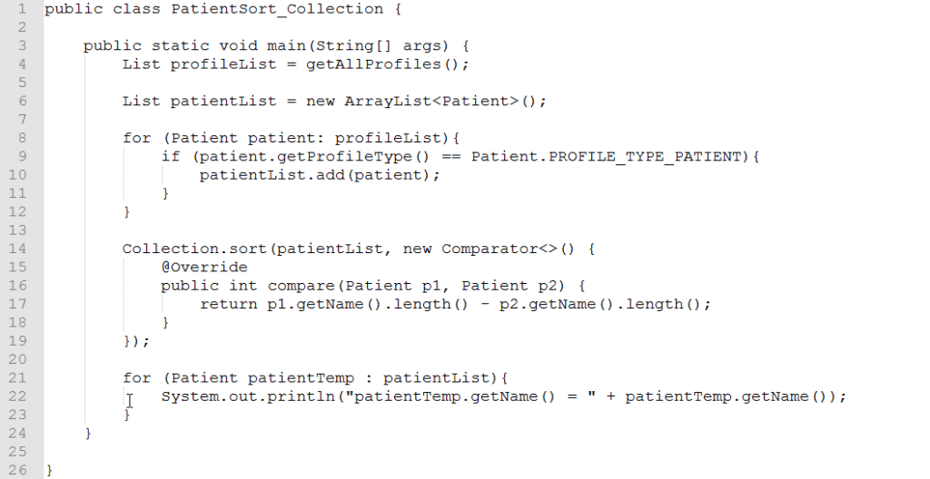 collection api java developers