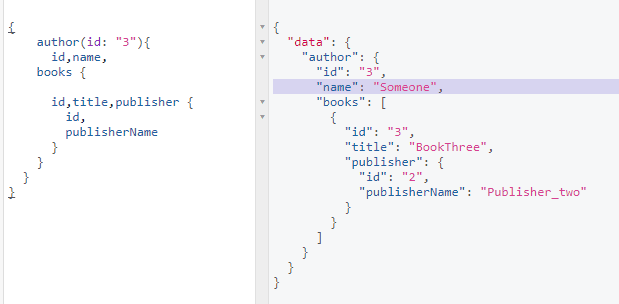 query in graphql server tutorial