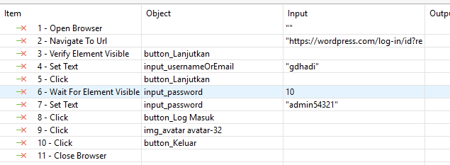 example test write ui test automation